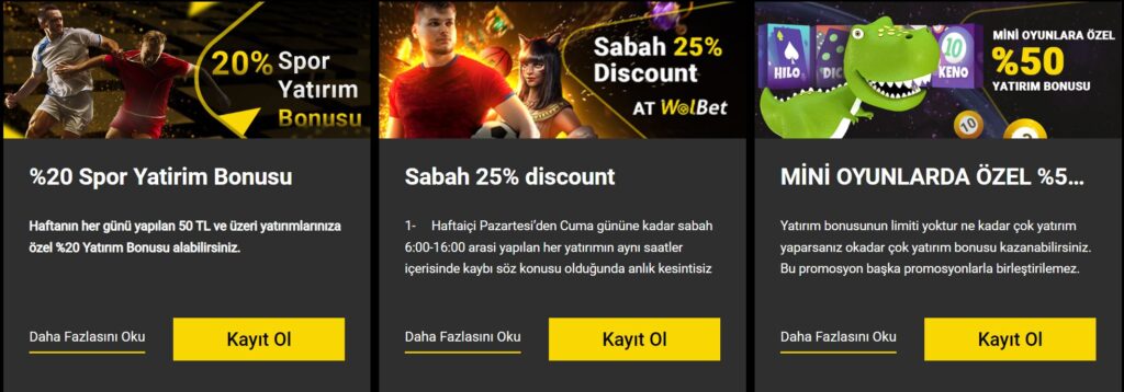 wolbet bonusları